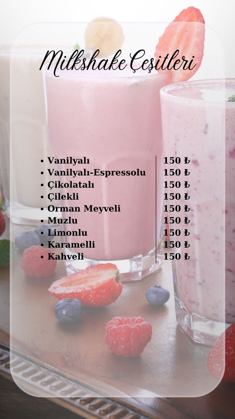 Aim Bozcaada menu page 2