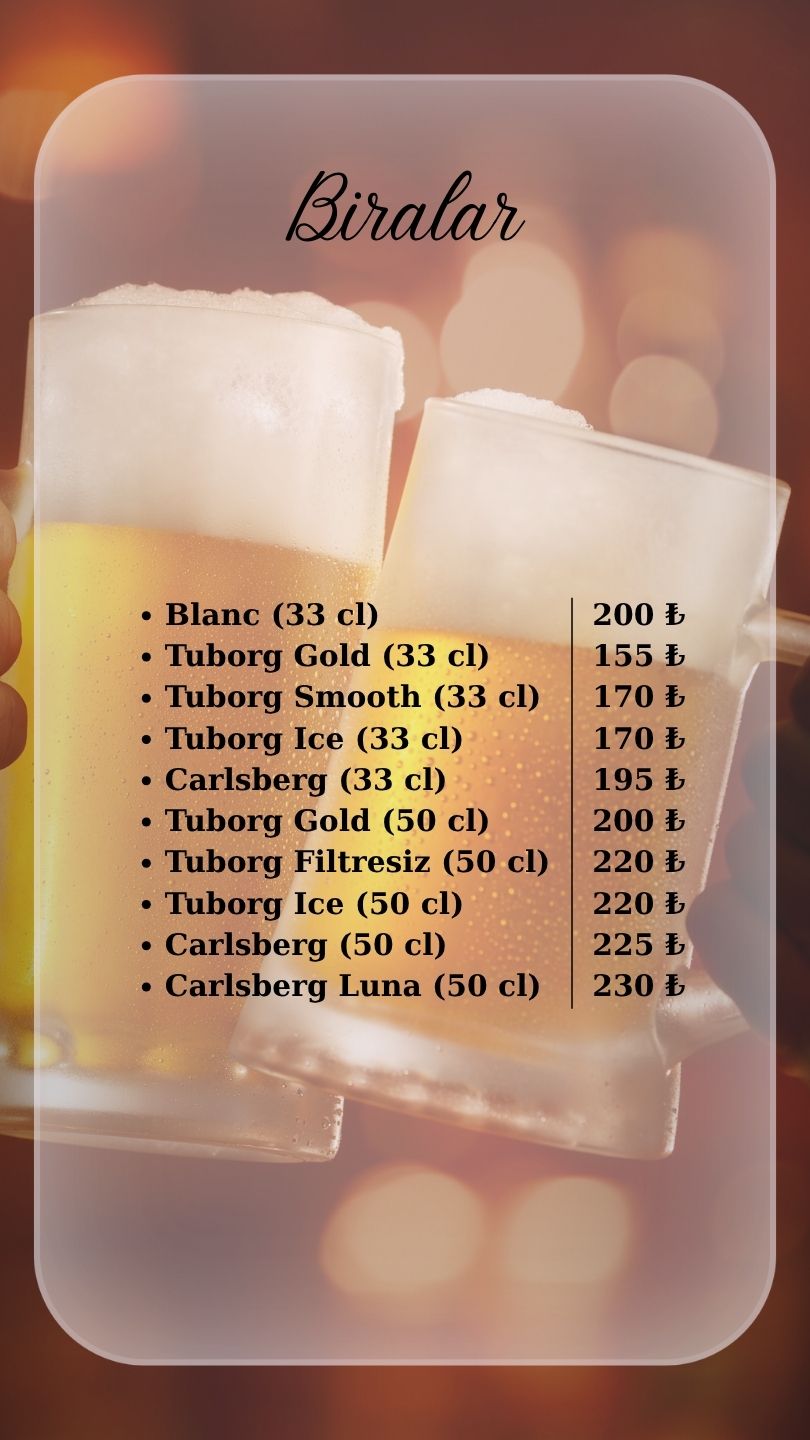 Aim Bozcaada menu page 3