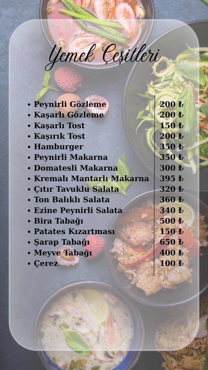 Aim Bozcaada menu page 7